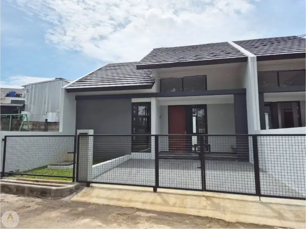 rumah di antapani minimalis 1 lantai masih baru siap huni