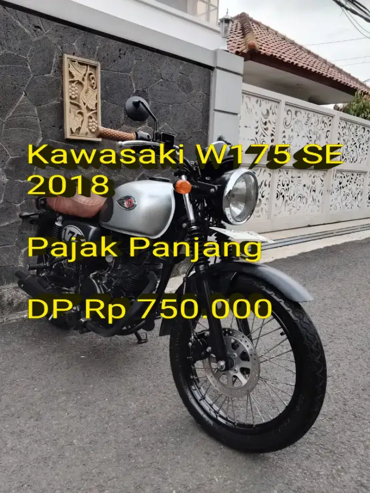 W175 SE 2018. Pajak Panjang. Mulus. Original. KM Low. Cash/Kredit/TT