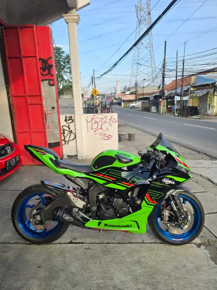 ZX6R ABS modif OZ racing brembo hedon