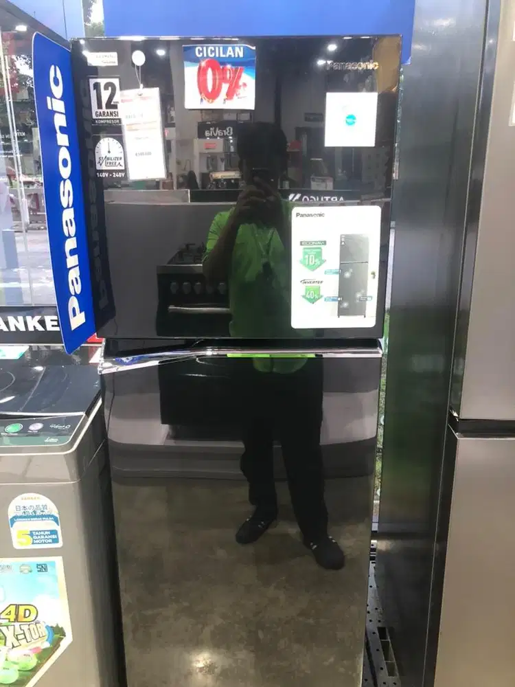 Kulkas&freezer baru merk panasonic