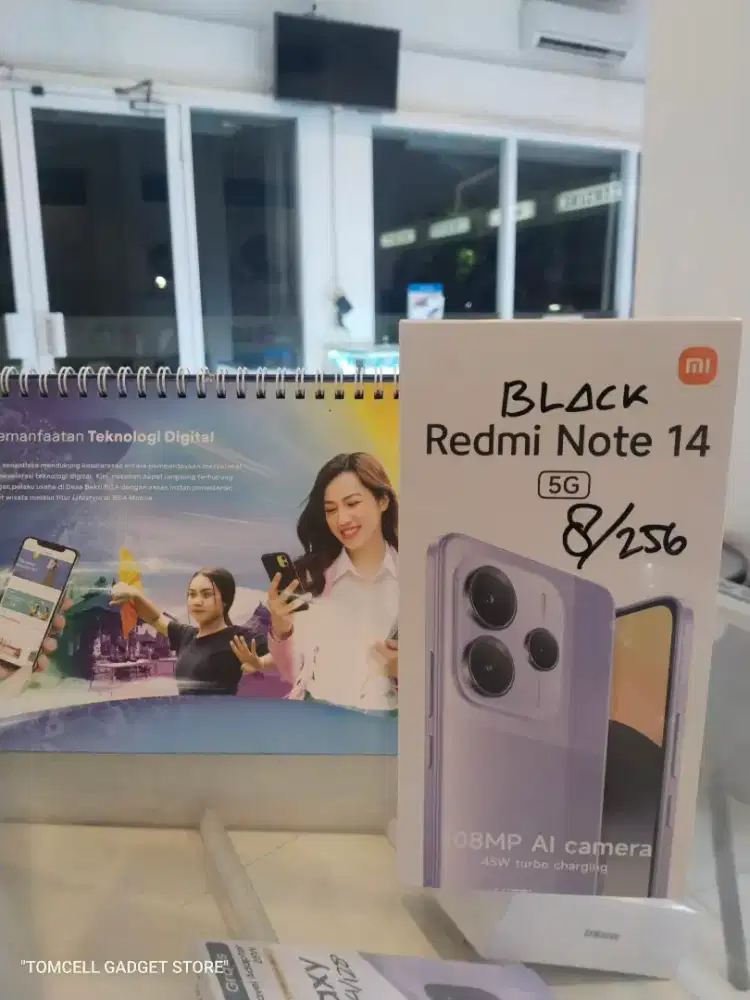 REDMI NOTE 14 5G 8/256 NEW GARANSI RESMI
