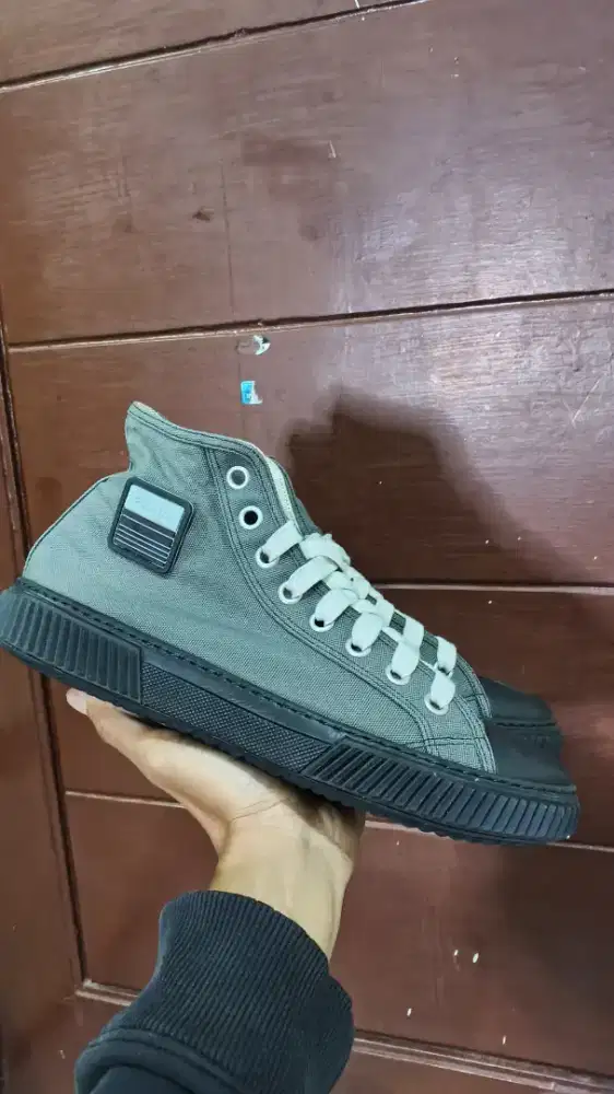 Prada High Top Grey