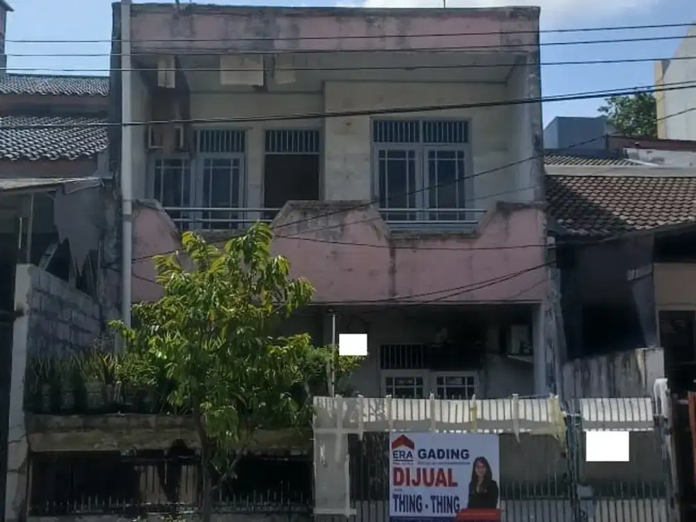 Ss.078 - Murah !! Dijual Rumah Tua 6x17 Standart di Kelapa Hybrida Hadap Timur