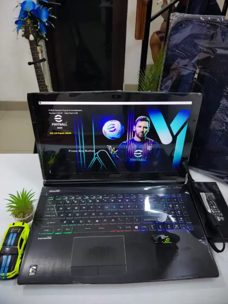 MSI APACHE PRO GE62 RGB [RAM 16GB/ SSD / DUAL VGA NVIDIA GTX]