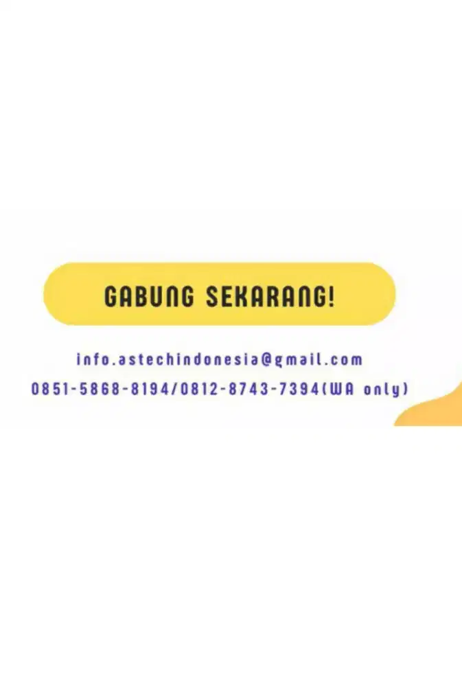 LOWONGAN STAFF ADMINISTRASI