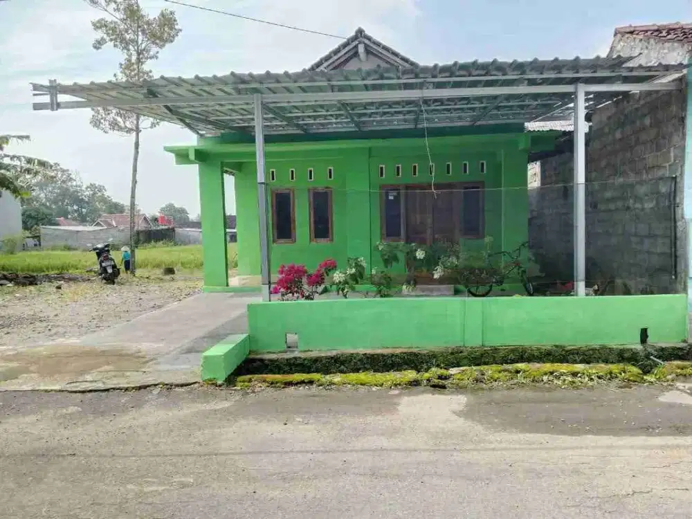 Rumah di kontrakan untuk keluarga atau mahasiswi di candi gebang