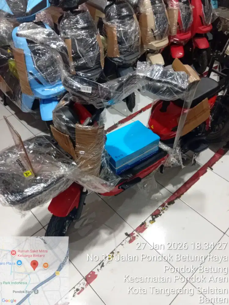 Motor dan sepeda listrik