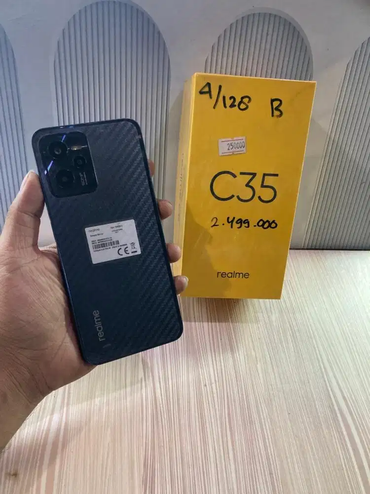 realme C35 4/128 Fullset