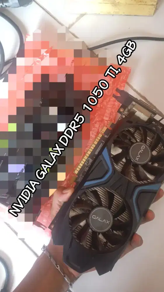 VGA Card Nvidia 1050 ti, 4Gb