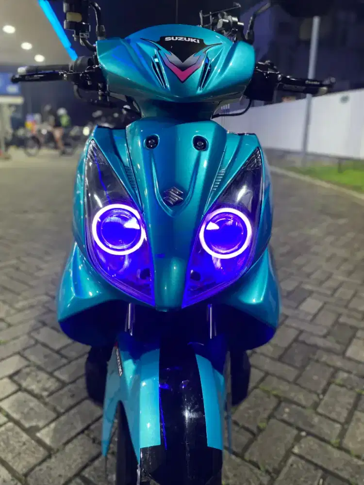 Suzuki Skywave 125 tahun 2007 full restorasi