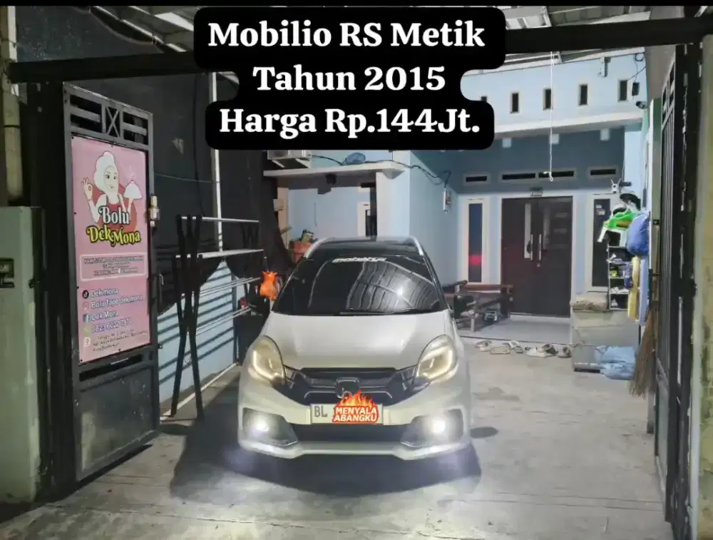 Dijual MOBILIO RS Metik 2015