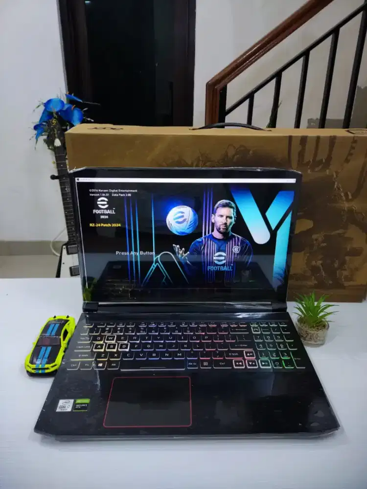 ACER NITRO 5 AN515-55 Core i7 GEN 10 DUAL VGA FULLSET [Super Gaming]