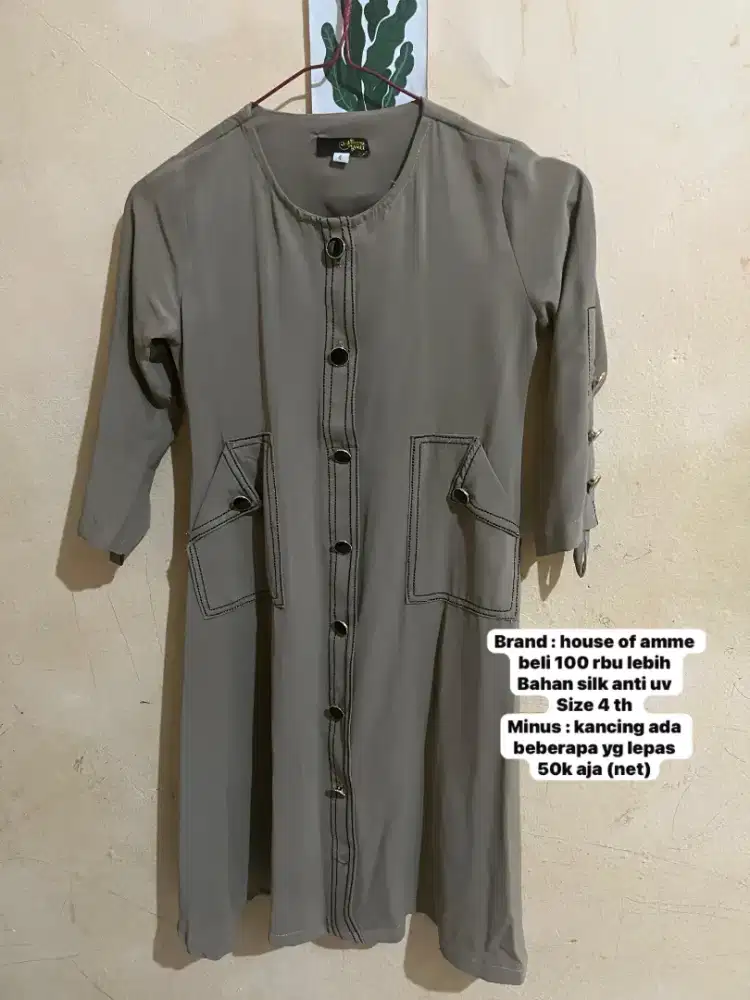 Gamis anak anti UV gamis brand