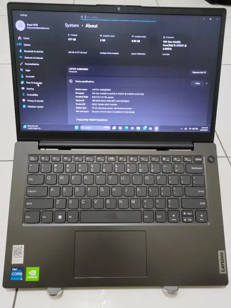 Laptop Lenovo V14 G2 ITL