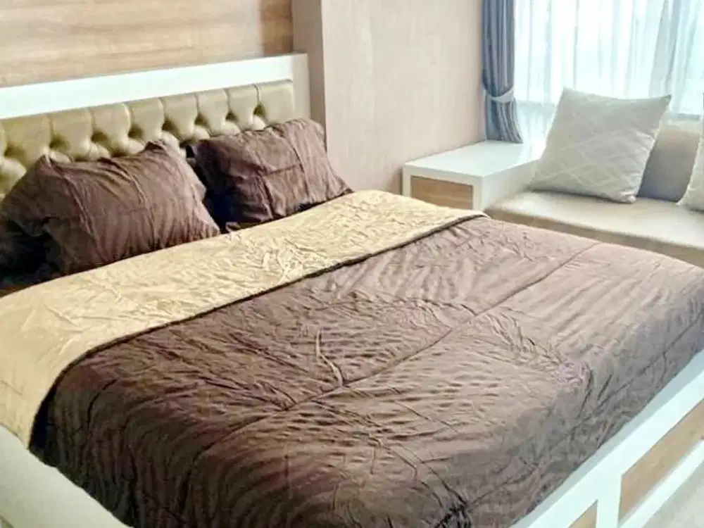 Disewakan Apartemen Grand Sungkono Lagoon GSL Tower Venetian 1BR Full Furnished Mewah Surabaya Barat