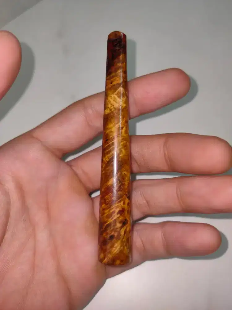 PIPA ONCE KAYU AMBOYNA 9.5 CM