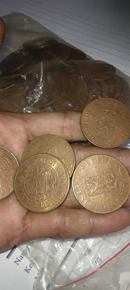Koin belanda 1945 2 1/2 cent