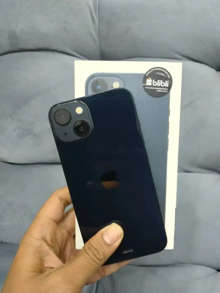 iPhone 13 128GB Like New Bh 100% Garansi Panjang sampai Desember 2026