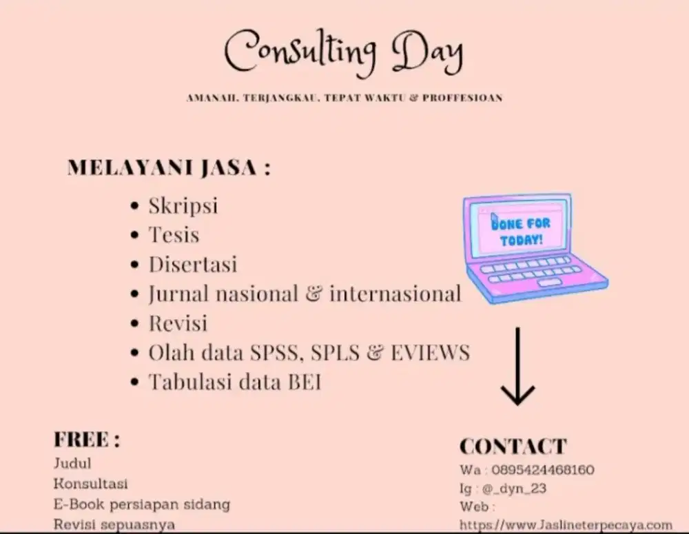 Jasa olah data Terpercaya Jabodetabek