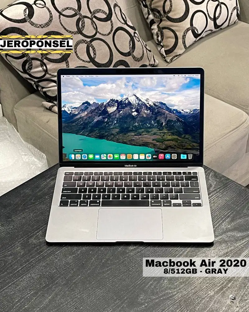 MACBOOK AIR 2020 13” i5 8/512GB GRAY MULUS ORIGINAL GARANSI