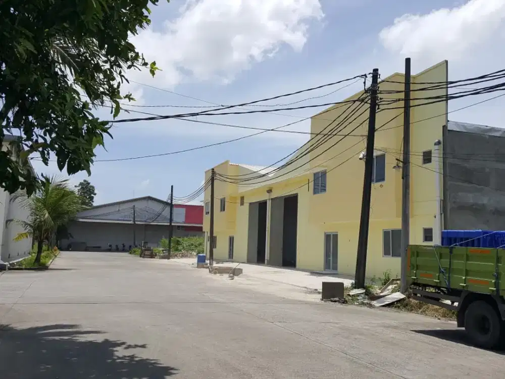 Gudang Di Jatake Tangerang Luas Tanah 450 m2 Ada Kantor 2 Lantai SHM