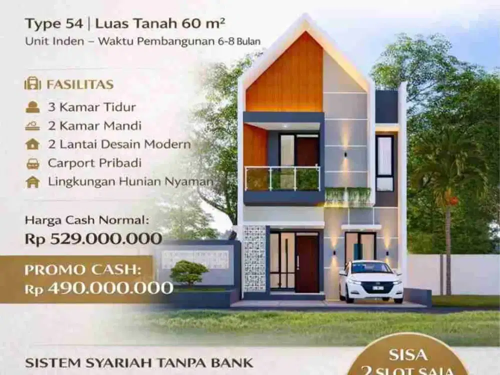 HOT Rumah Baru Murah Di Jual Dekat Kampus UIN Cibiru Bandung Sisa 2 Unit Lagi NCC