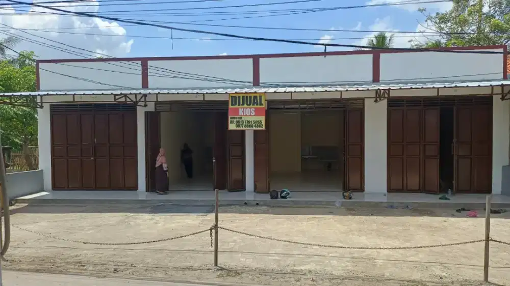 Dijual kios per pintu lokasi strategis