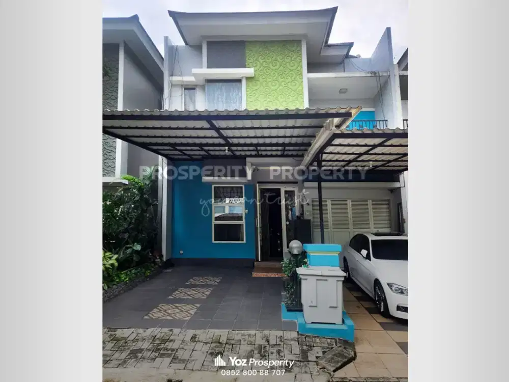 Murah Aja Rumah Sudah Renovasi di Cluster Ruby Kawasan Pondok Hijau Golf PHG by Summarecon Gading Serpong Lebar 8 Semi Furnish