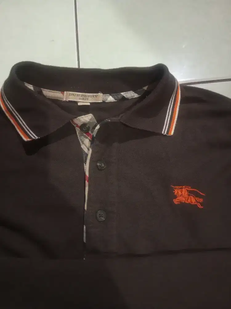 Kaos polo burberry