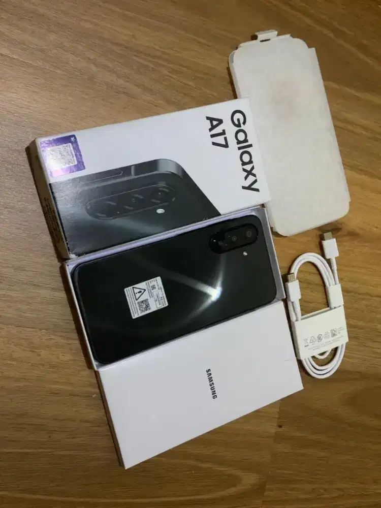 3BULAN PAKAI SAMSUNG A17 4G 8/128 FULLSET JUAL CEPAT