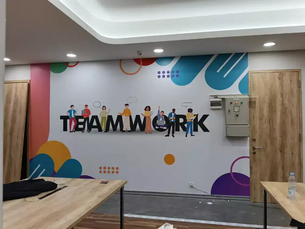 Jasa pemasangan stiker, sandblast  dan kaca film