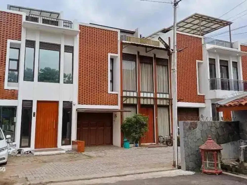Rumah Desain Japanese Style Langka dan Murah di Cigadung Sayap Dago Bandung