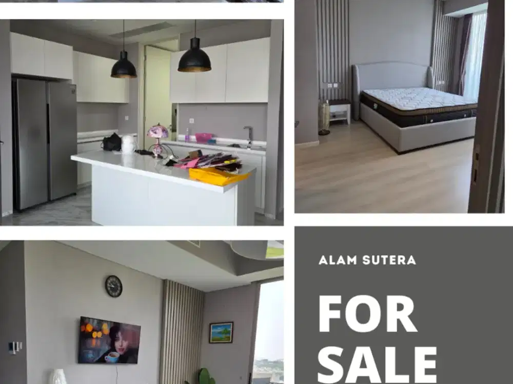 DIJUAL Apartemen  Saumata sweet full interior design - Alam Sutera