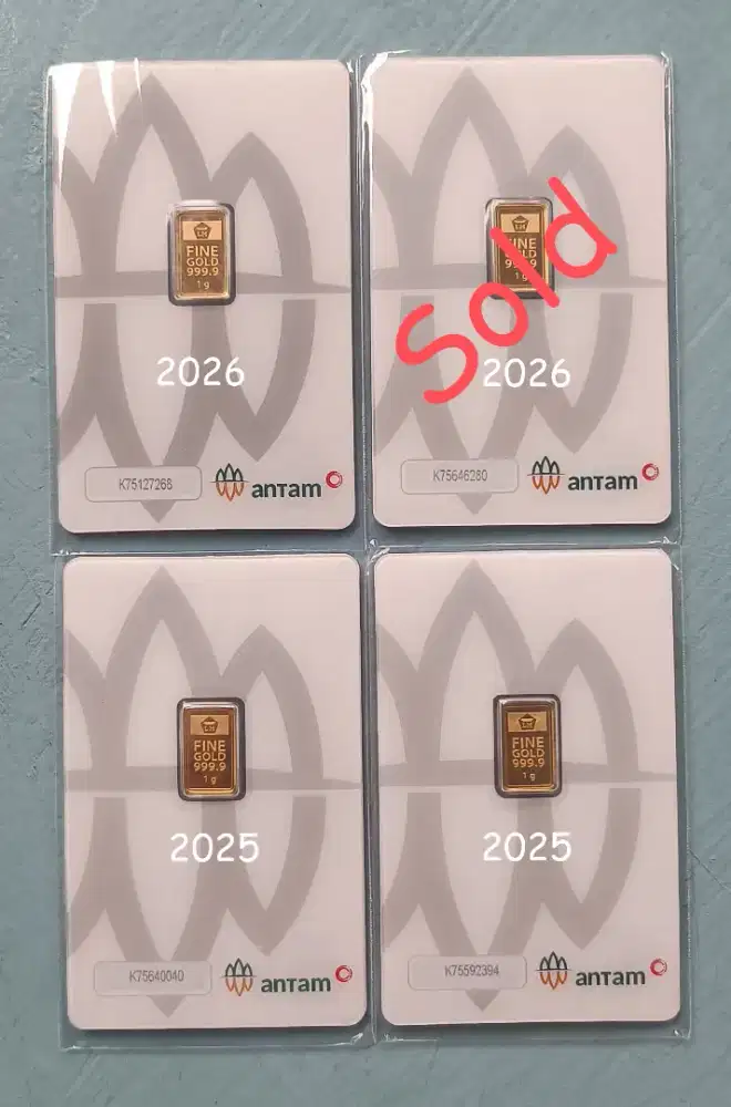 Antam 1gr tahun 2025 2026