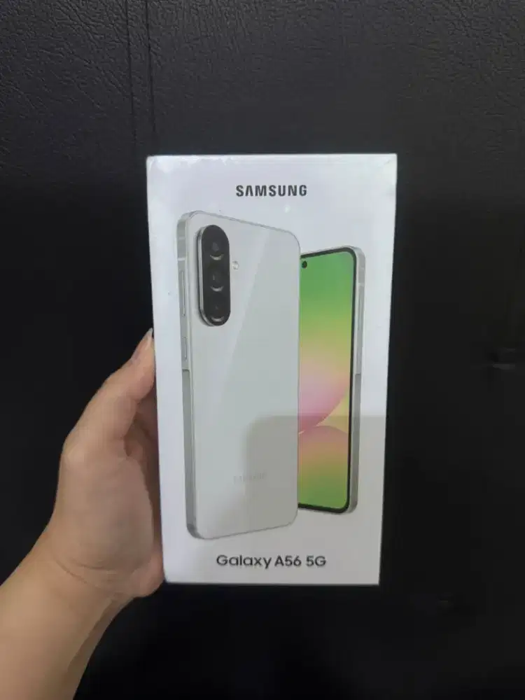 Samsung A56 ram 8/256 warna hijau new segel termurah buktikan