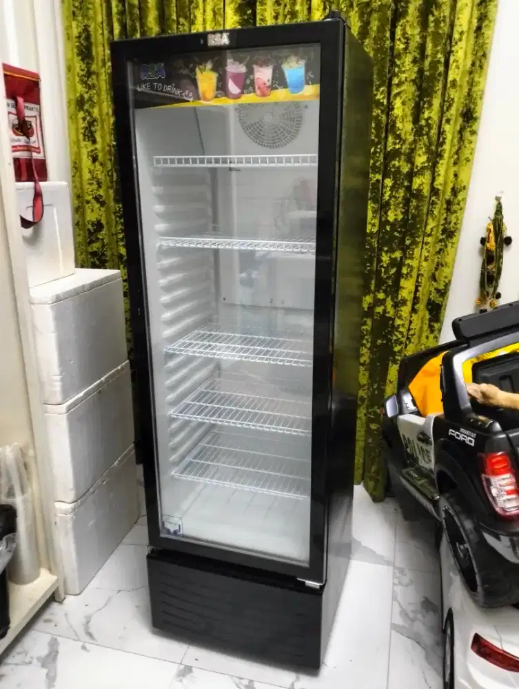 Showcase Cooler Gea Rsa 290L Lemari Pendingin