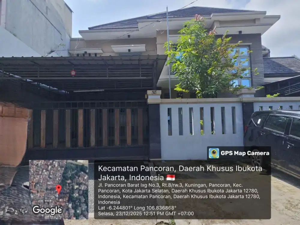 Di Jual Lelang Rumah 2 Lantai di Jalan Pancoran Barat Jakarta Selatan
