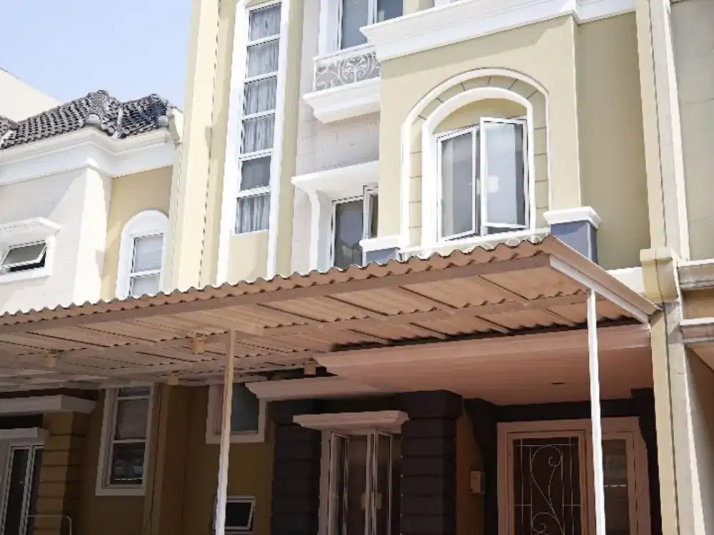 Murah Banget Rumah 3 Lantai di Cluster Samara Village by Paramount Gading Serpong Siap Huni Dekat Clubhouse dan Semi Furnished