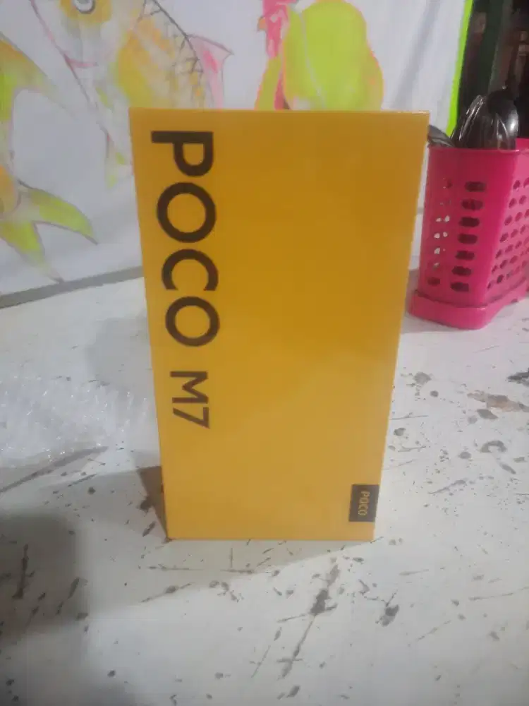 Hp POCO M7 Ram 8/256gb warna black ya