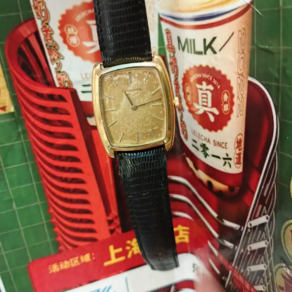 Longines jam tangan vintage swiss