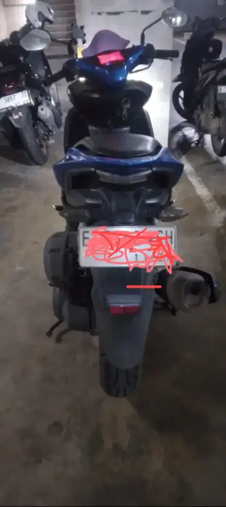 Yamaha aerox di jual
