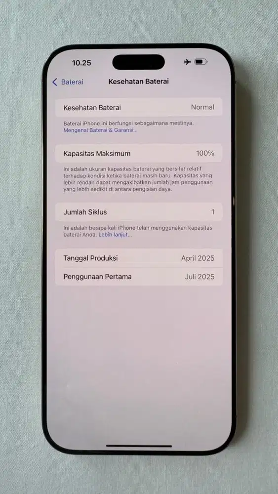 Jual Iphone 16 Pro Max 512 GB (Garansi on BH 100 CC 1- ORI Ibox)