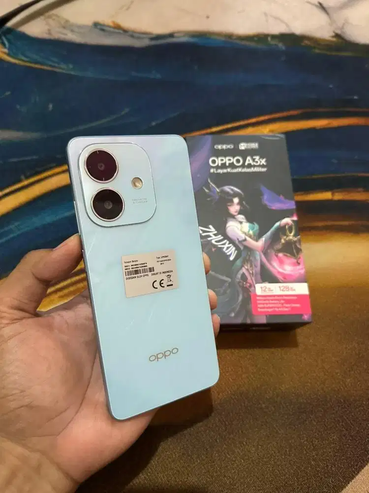 OPPO A3X 6+6/128GB GARANSI PANJANG