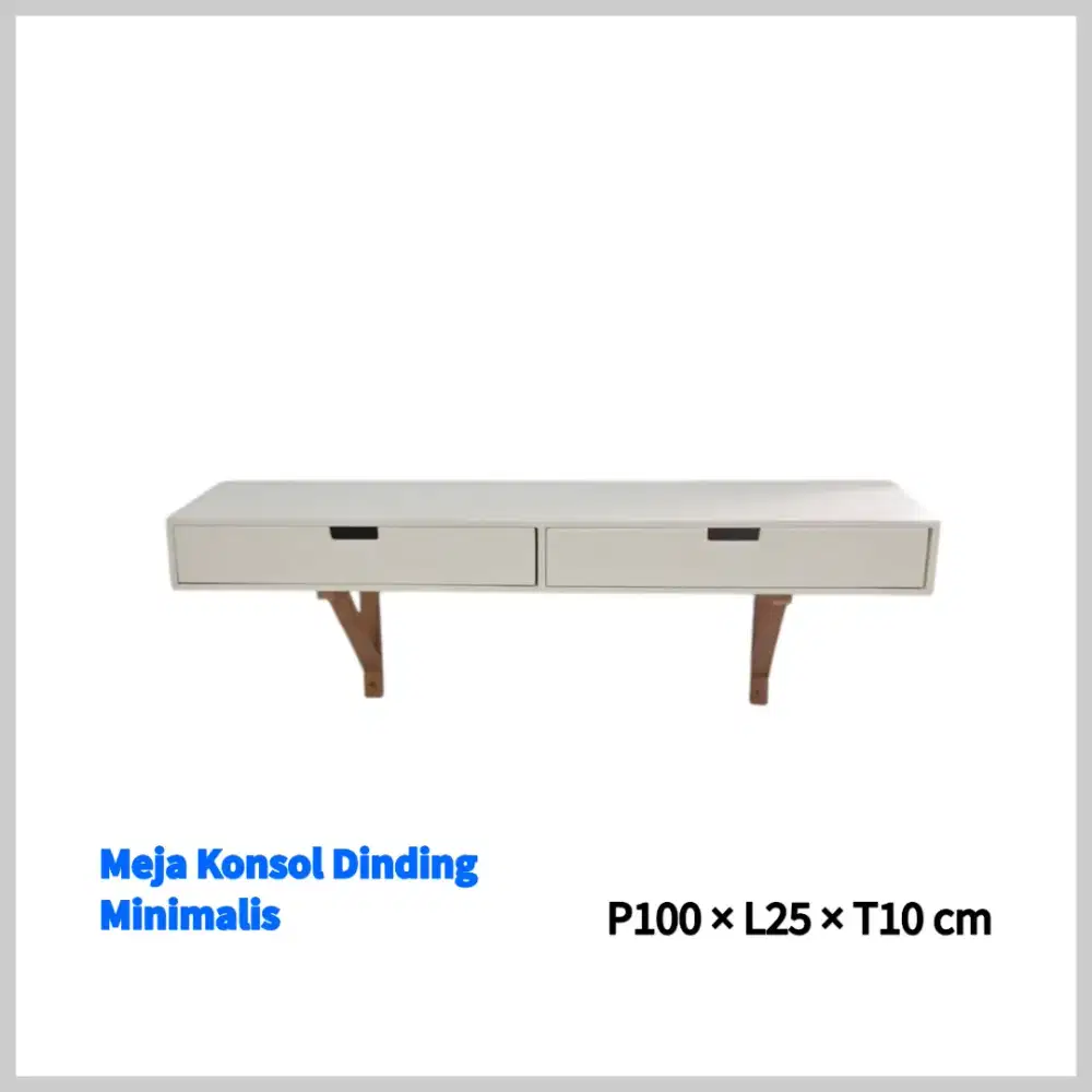 Meja Konsol Dinding Minimalis
