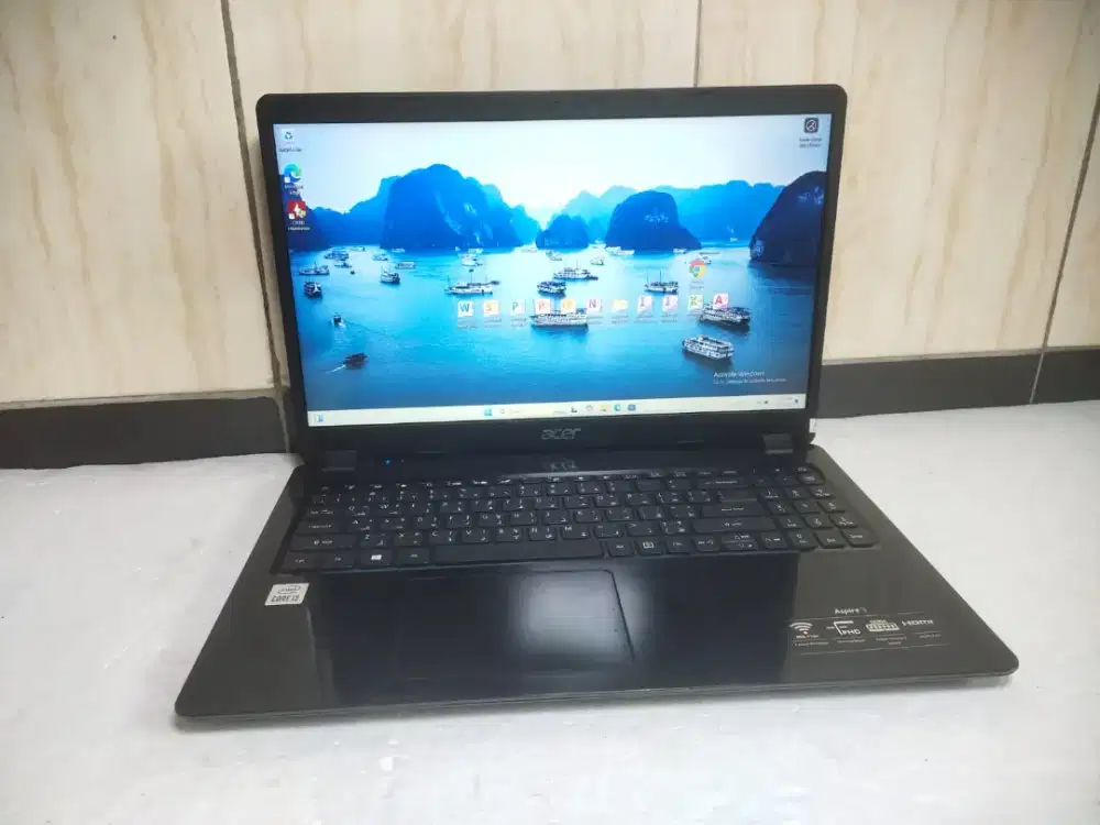B179 acer A315-56 core i3-1005G1 gen 10 Ram 4GB ssd 256GB layar HD