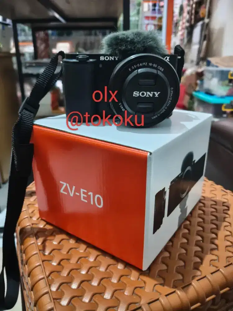 Kamera Sony mirror less zv-e10