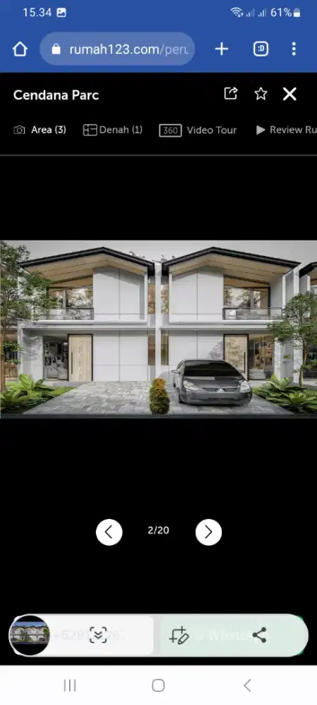 BATALAN RUMAH CENDANA LIPPO KARAWACI PROMO CASHBACK HINGGA 35 JUTA