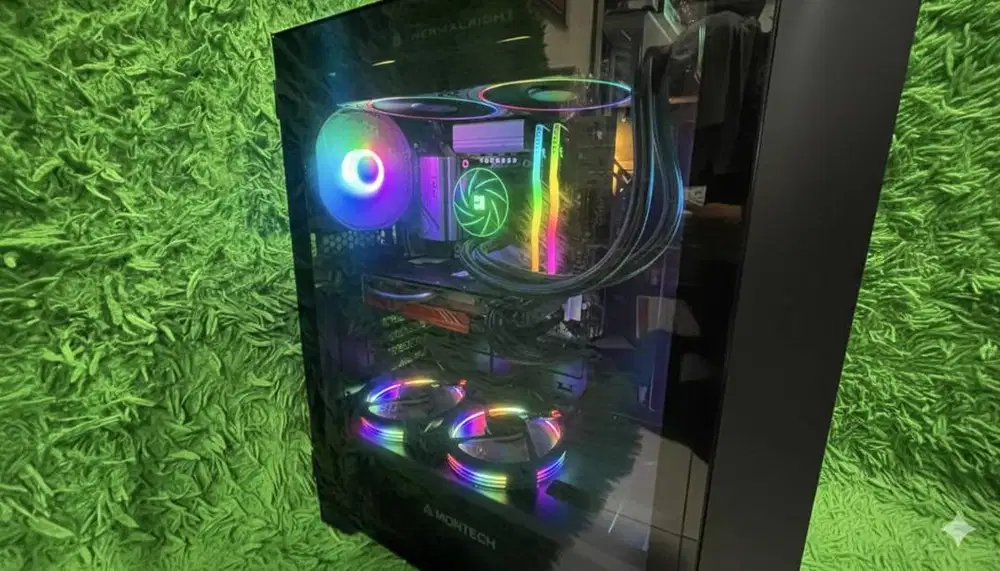 Ready Pc Rakitan Fullset.Core i7 14700f/VGA Gtx 1650/Ram 64 gb