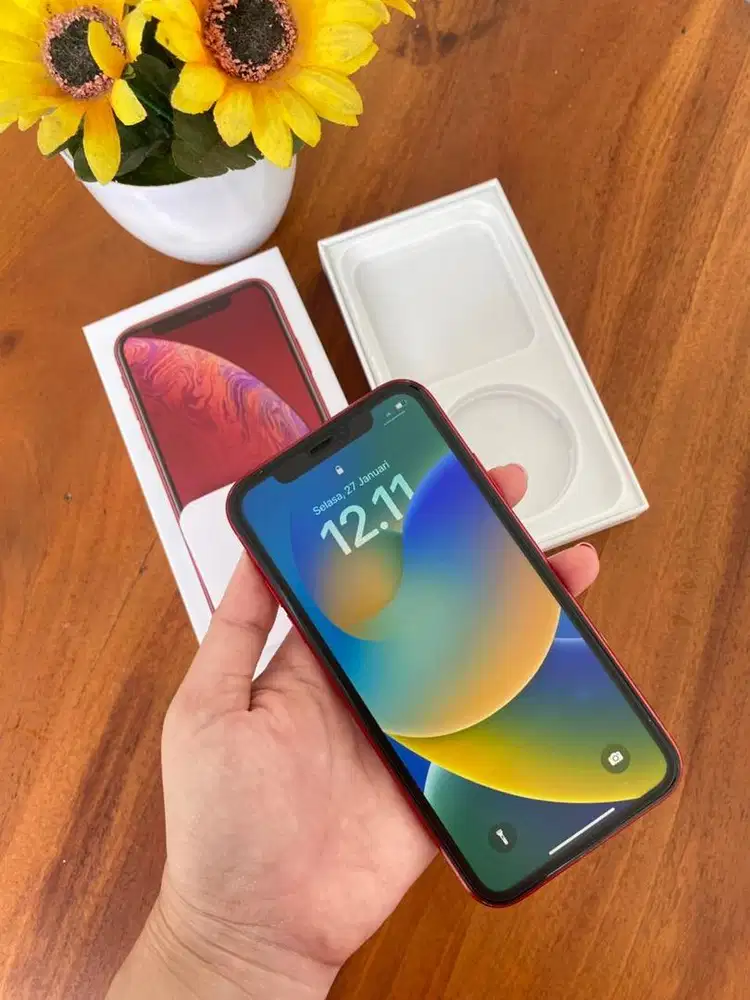 JUAL CEPAT IPHONE XR 64GB RED EX INTER