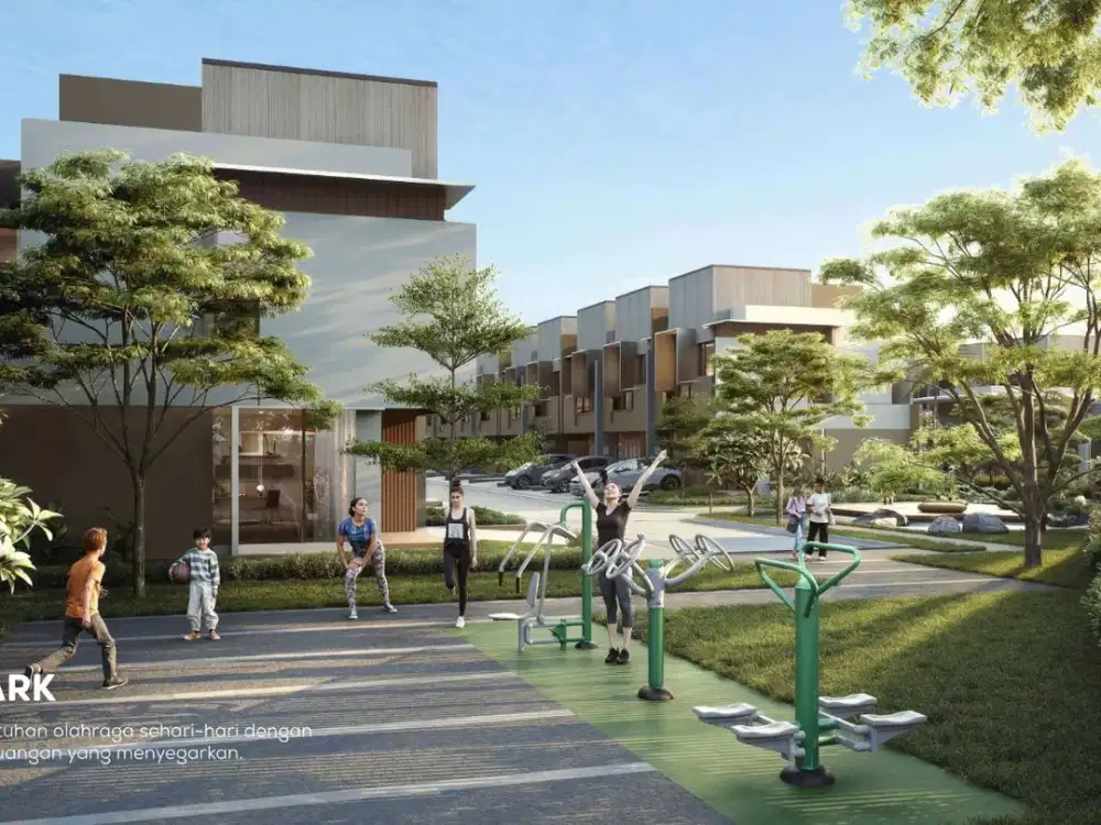 Cluster Izzi BSD City. Rumah murah dan elegan 2 lantai di kawasan West BSD city